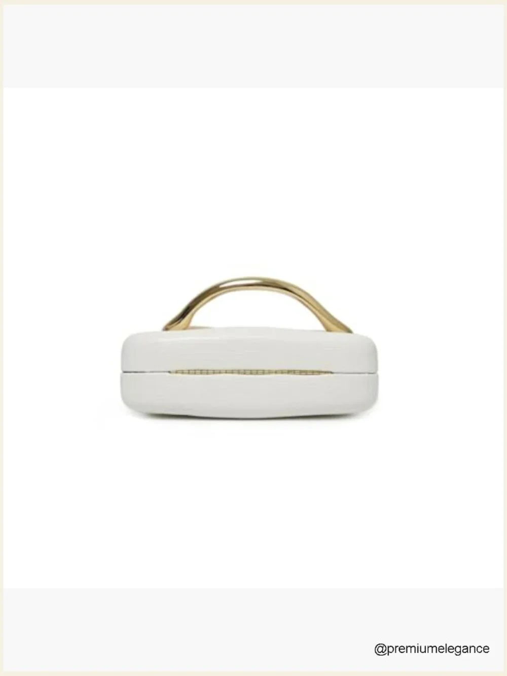 Acrylic Clutch Purse Vintage Metal Handlebars Evening Bag Weddings Prom